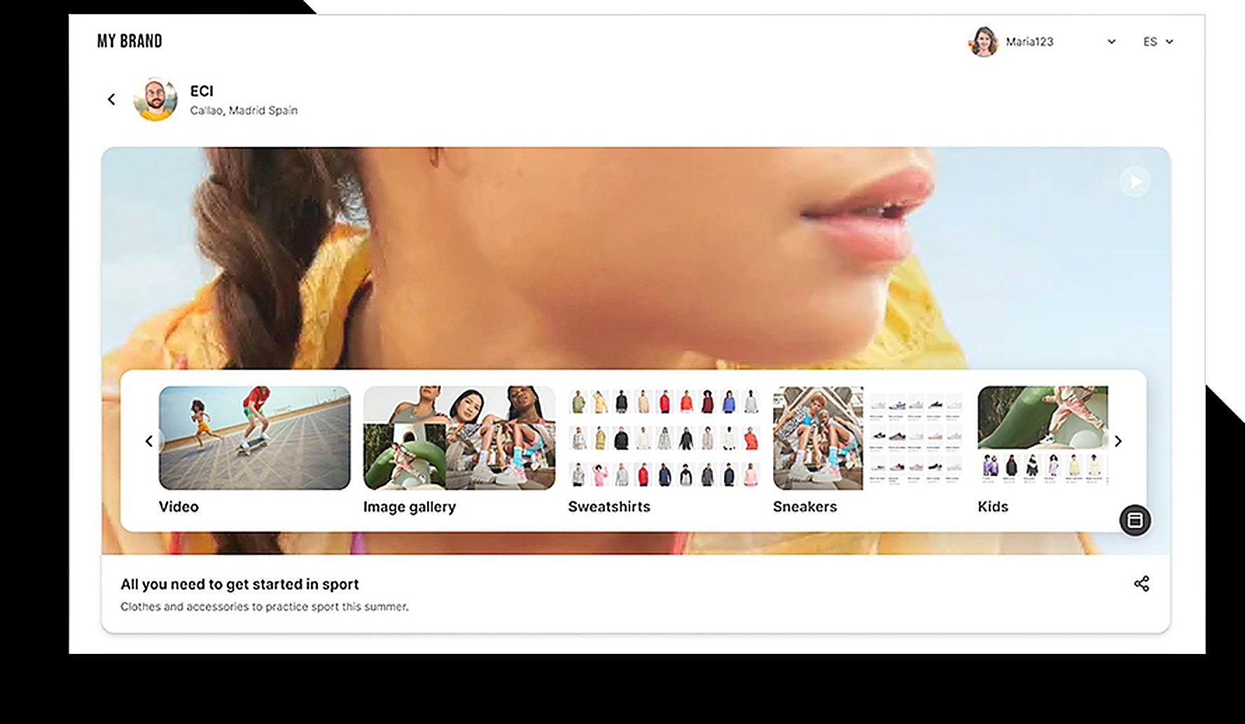 Showroom digital con cápsulas de producto personalizadas por cuenta y mercado